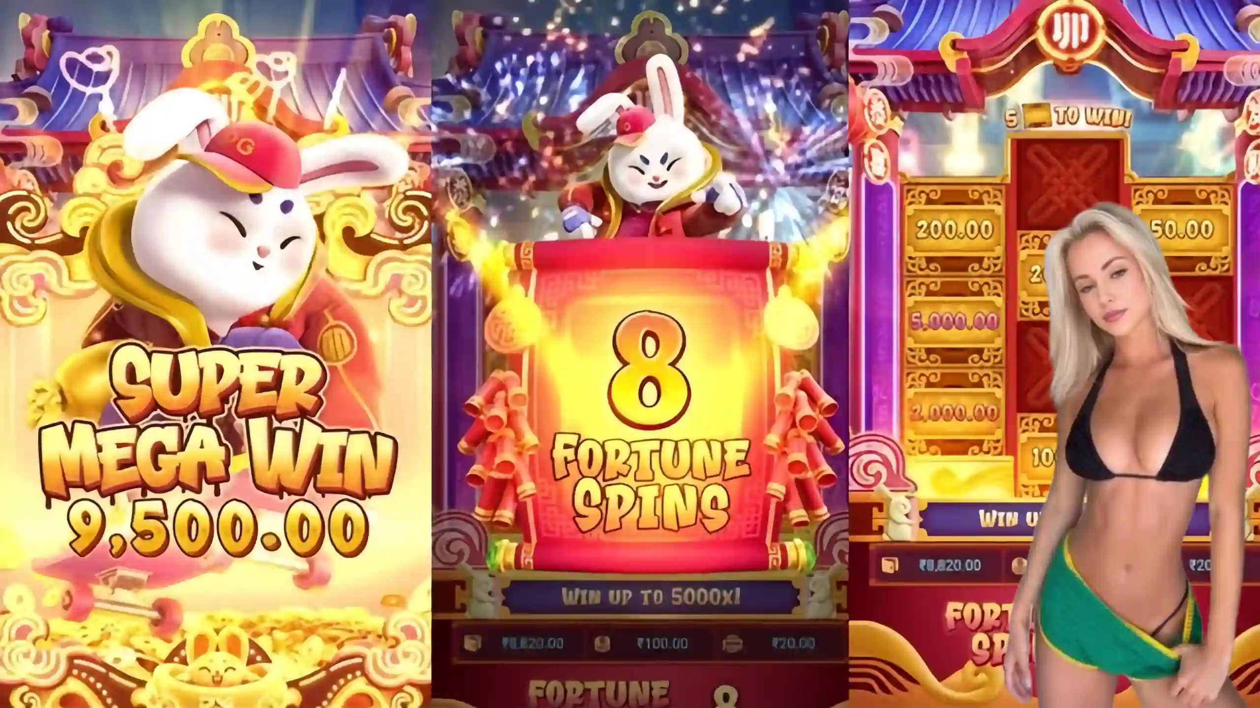 Wild Expansivo Fortune Rabbit ceupg - Coelho Dourado que Expande
